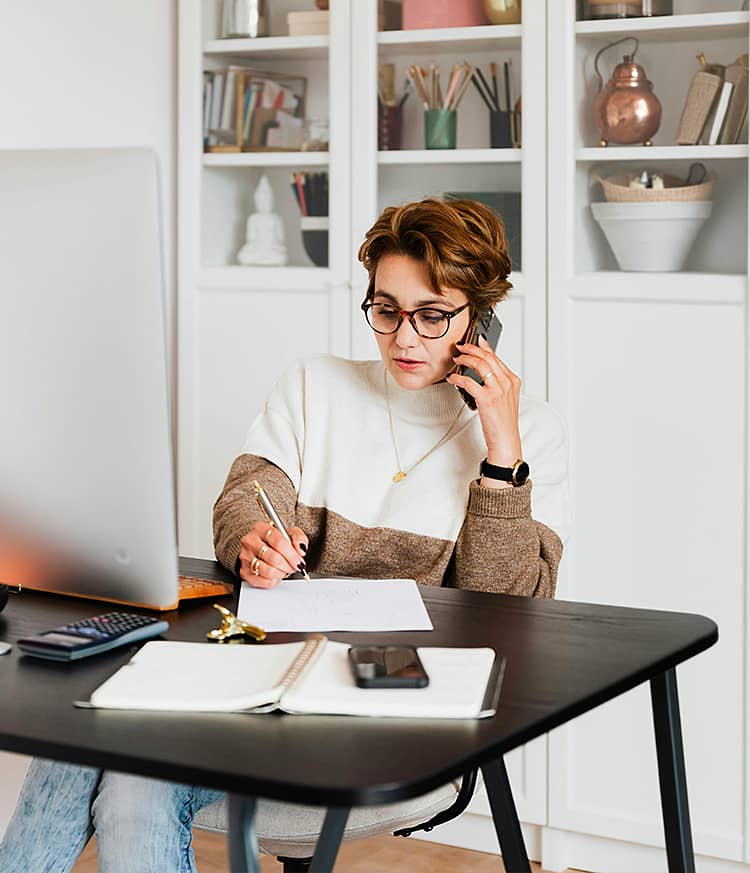 portrait d'une femme entrepreneure